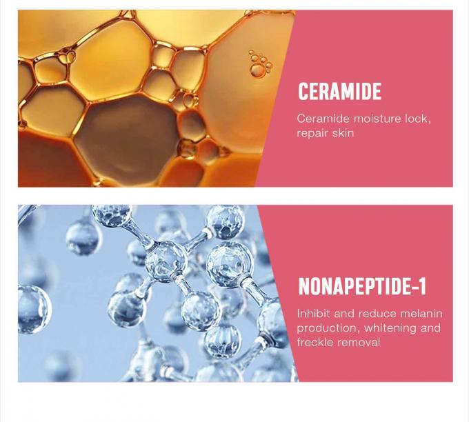 Creme facial de remoção de sardas à base de glicerina para produtos OEM/ODM de cuidados com a pele 12
