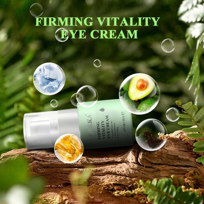 Creme de olhos com ácido hialurónico altamente eficaz para mulheres para apertar e remover círculos escuros 7