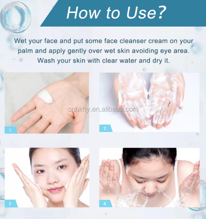 Limpeza facial hidratante de plantas orgânicas 1000 quantidade para todos os tipos de pele 6