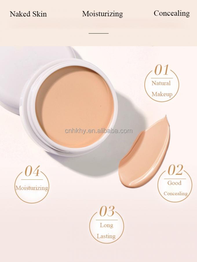 Creme de fundação de maquiagem para base natural e hidratante Serviço OEM ODM 4