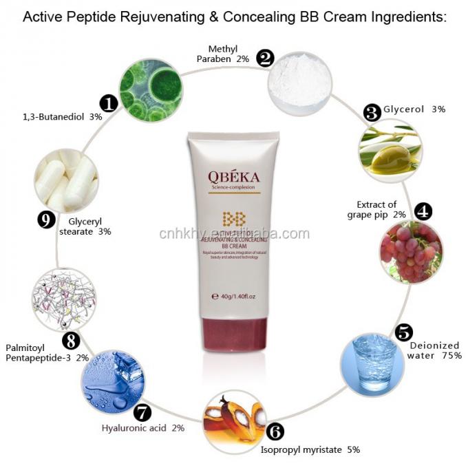 Creme de fundação de maquiagem para base natural e hidratante Serviço OEM ODM 7