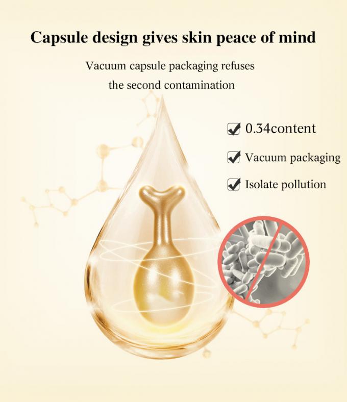 Capsula de Aloe Feminino Sérum de Purificação Facial para Limpeza Profunda da Pele Sem Fragrância 3