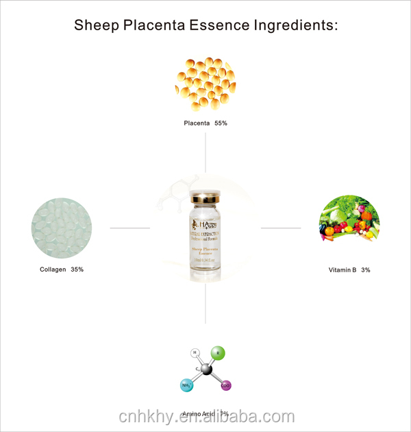 Horário do dia Utilizado Vitamina C orgânica QBEKA Placenta de ovelha soro Creme facial para unisexo 5