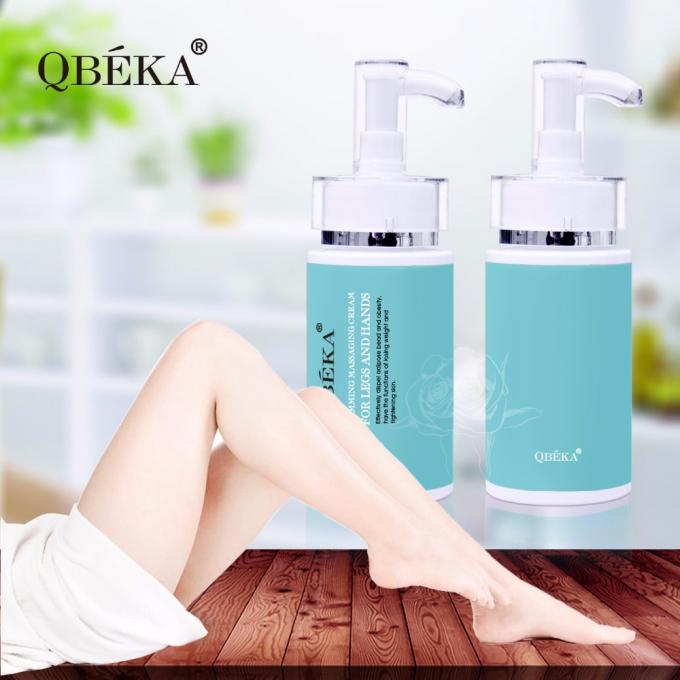 Massagista de emagrecimento para perda de peso QBEKA Óleo de jojoba creme quente para pernas e mãos 4