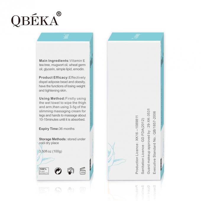 Massagista de emagrecimento para perda de peso QBEKA Óleo de jojoba creme quente para pernas e mãos 9