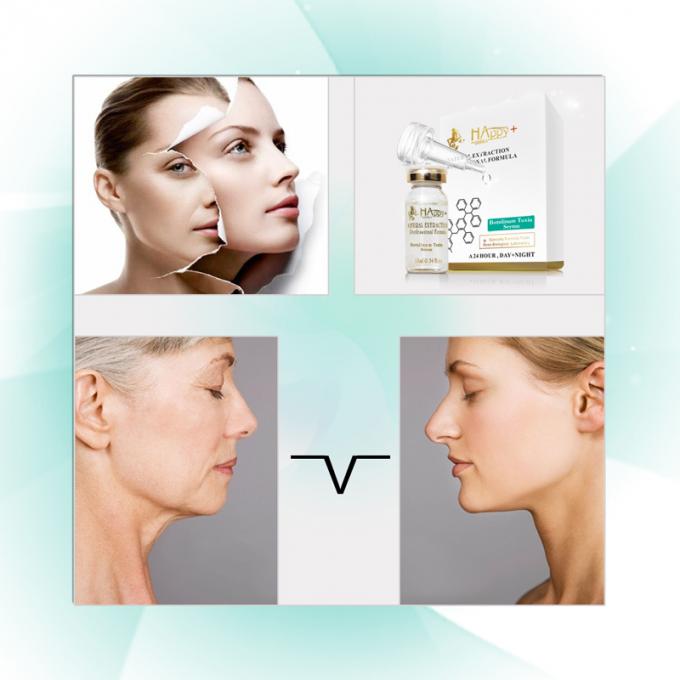 Serum anti-rugas orgânico com folhas de ácido hialurónico Pele brilhante e livre de rugas 1
