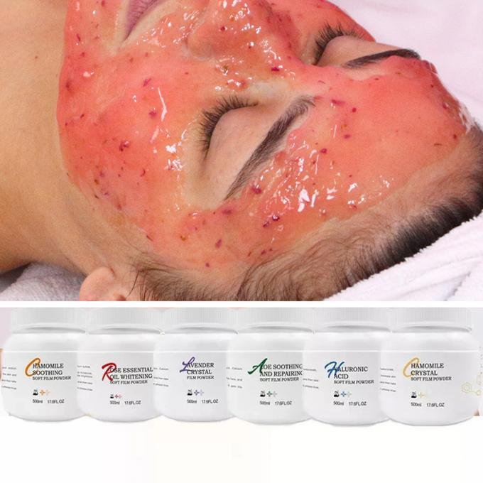 Casa Descasque-Lavanda Geléia Máscara Facial Spa Anti-Ageing hidratante em pó Máscara personalizada 0