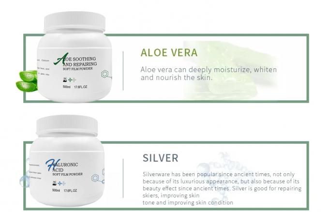 Casa Descasque-Lavanda Geléia Máscara Facial Spa Anti-Ageing hidratante em pó Máscara personalizada 3