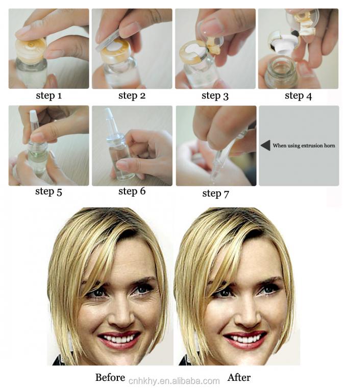 Serum facial anti-envelhecimento com toxina botulínica para o mercado global 7 dias para reduzir rugas 0