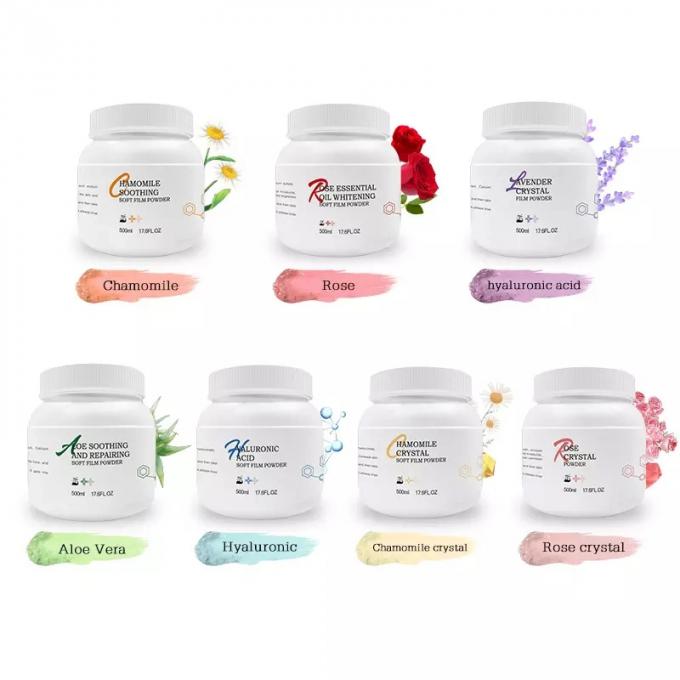 Cuidados personalizados da pele Beauty Rose Jelly Mask hidratante em pó para Spa do Rosto e Corpo 7