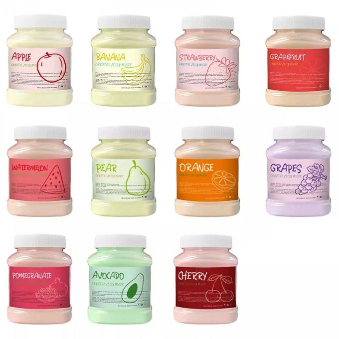 650 g de Mascareta de Frutas Orgânicas em Pó para Cuidados Faciais Produto de Mascareta de Geleia de Cristal DIY 0