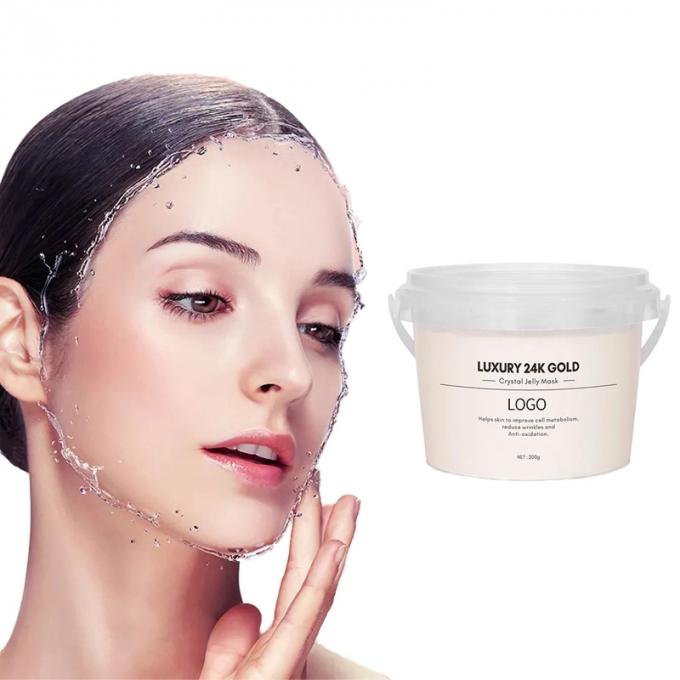 Cuidados Faciais Máscara de lama em pó de geléia 200g Volume Ingrediente principal Colágeno 1
