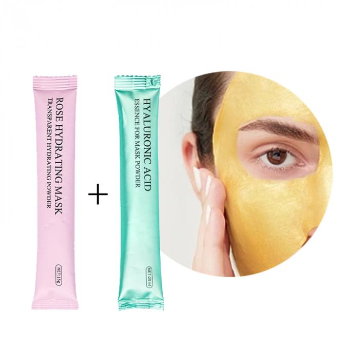 Marca privada Ácido hialurónico Máscara facial Função de clareamento Máscara facial Máscara de lama macia 1