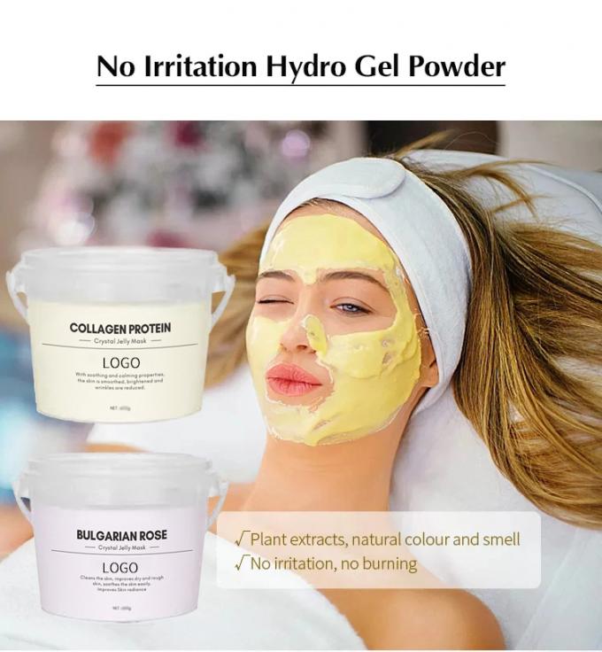 Hidratante Limpeza Profunda em pó de máscara 200g para o rosto dentro do Spa Salon de Beleza 4