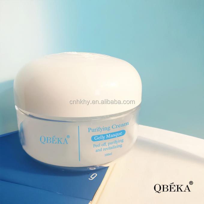 Clarificando e reparando gelatina de limpeza de frio para limpeza de rosto creme de peeling com peptídeos 1