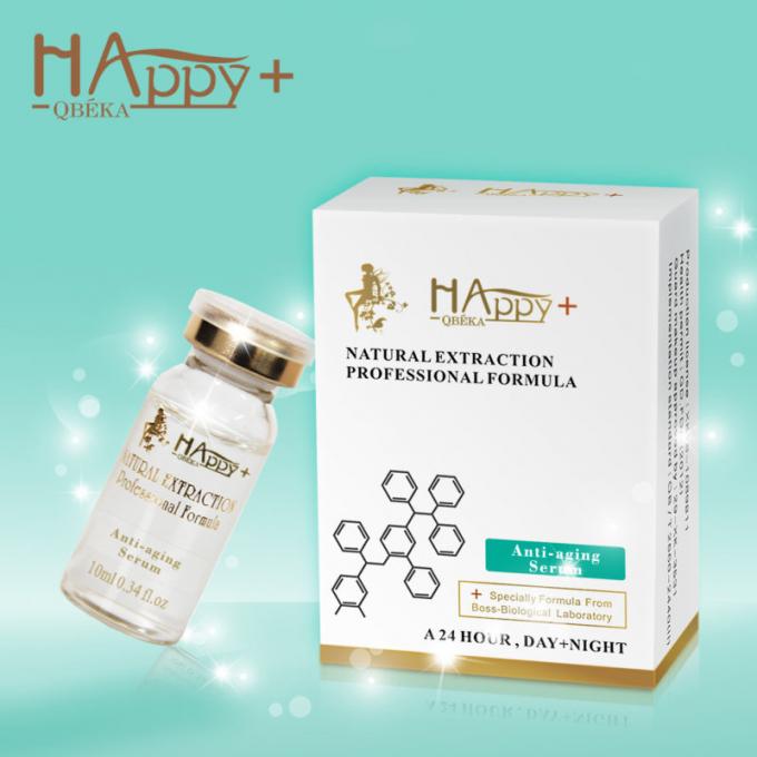 Experimente o poder do HAPPY QBEKA Branqueador Anti-Rugas Serum Recitalizador da Pele 3