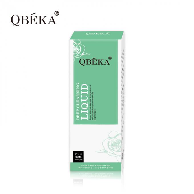 Limpeza de água de remoção de maquiagem 80ml sem irritação Limpeza profunda por equipe profissional de QC 4