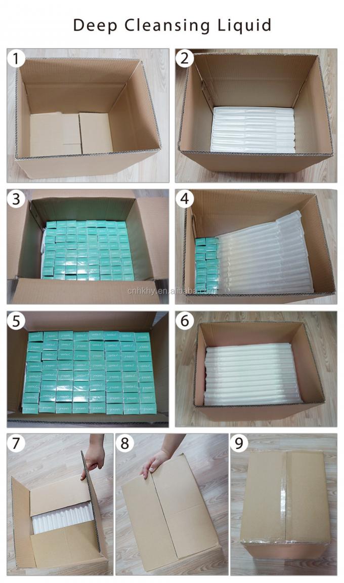 Limpeza de água de remoção de maquiagem 80ml sem irritação Limpeza profunda por equipe profissional de QC 2
