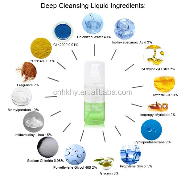 80 ml de volume de limpeza profunda Remover de maquiagem com água limpa e sem resíduos para mulheres 8