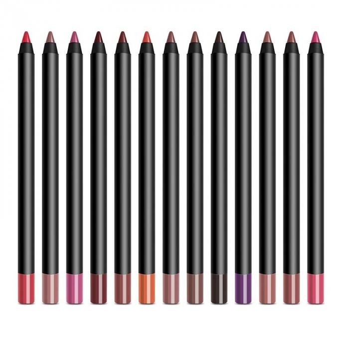 Eyeliner Químico Multifuncional Liner de Lábios e Lápis de Sobrancelhas com Várias Cores 2