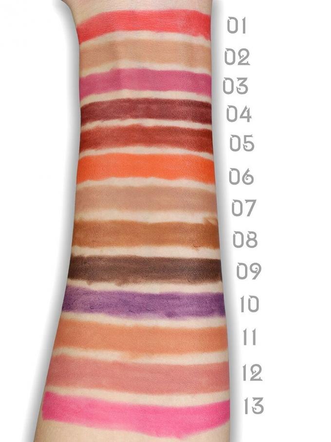 Eyeliner Químico Multifuncional Liner de Lábios e Lápis de Sobrancelhas com Várias Cores 7