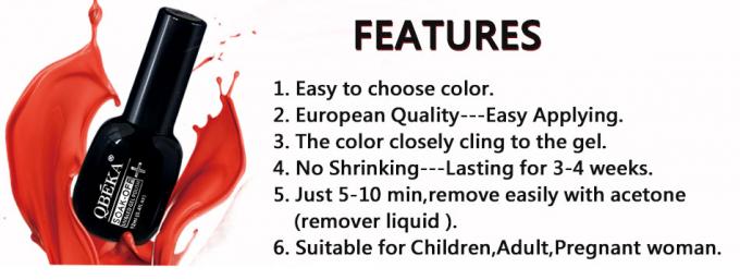 Verniz de unhas multicolor UV gel com acrilatos copolímero 8