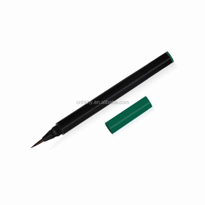 Ingredientes de ervas Densamente preto Eyeliner à prova d'água para melhor efeito na maquiagem dos olhos 8