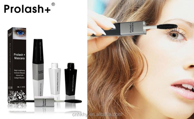 OEM Mascara Cosmética alongamento de pestana Fibra Mascara para más e mais longas cílios 10