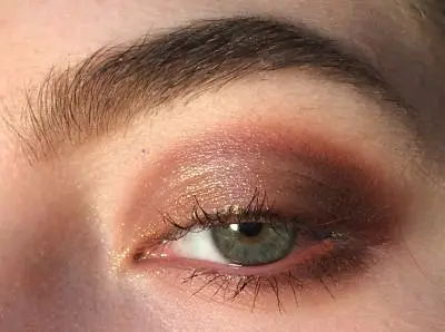 Paleta de sombras de olhos de cores misturadas metálicas brilhante Satin Matte Ingrediente mineral 4