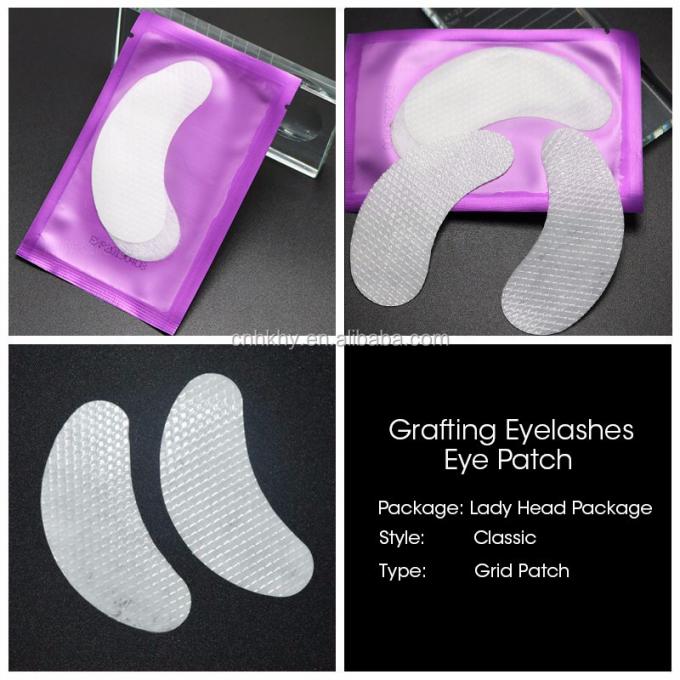Pedaços Oculares Roxos Sem Lint Hydrogel Eye Patch para Tratamento de Gel Ocular 4